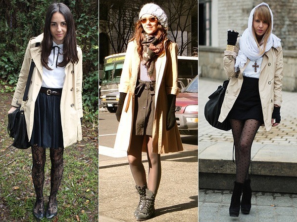 combinar trench coat