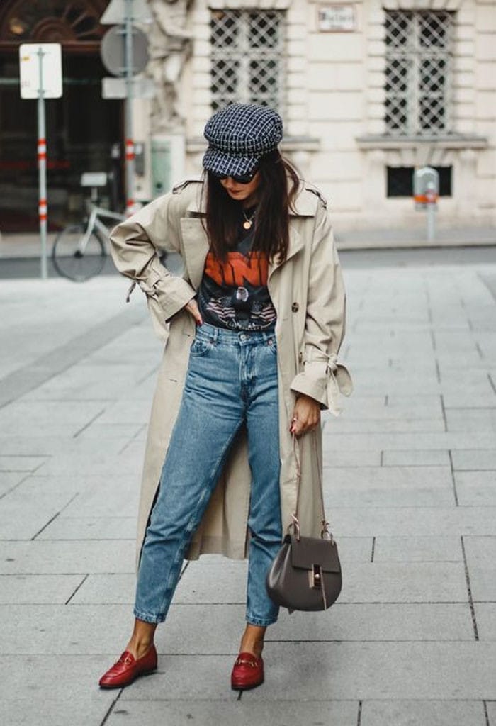 acessórios com trench coat