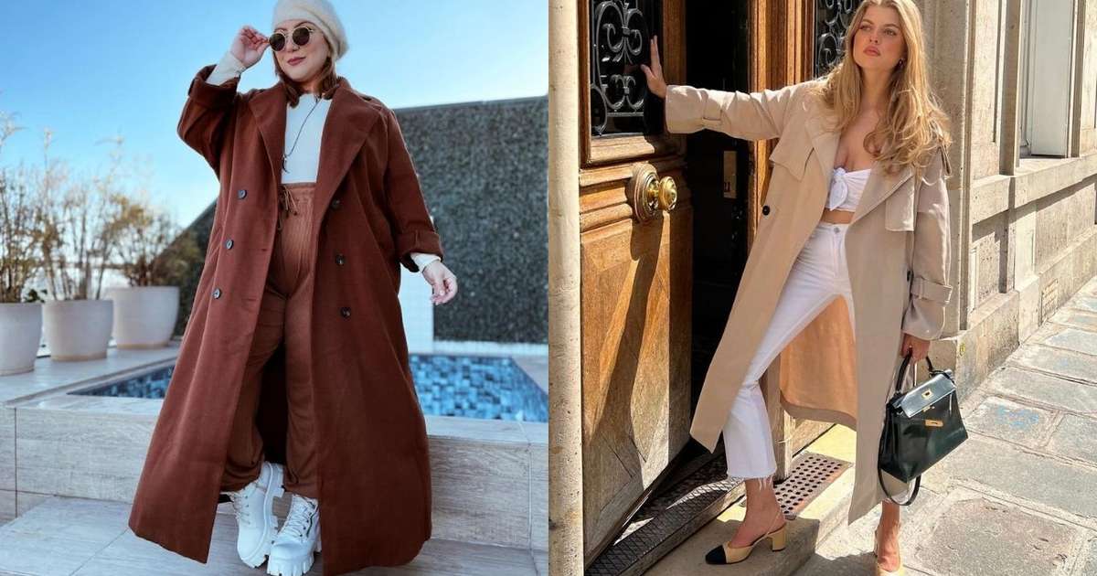 trench coat feminino looks