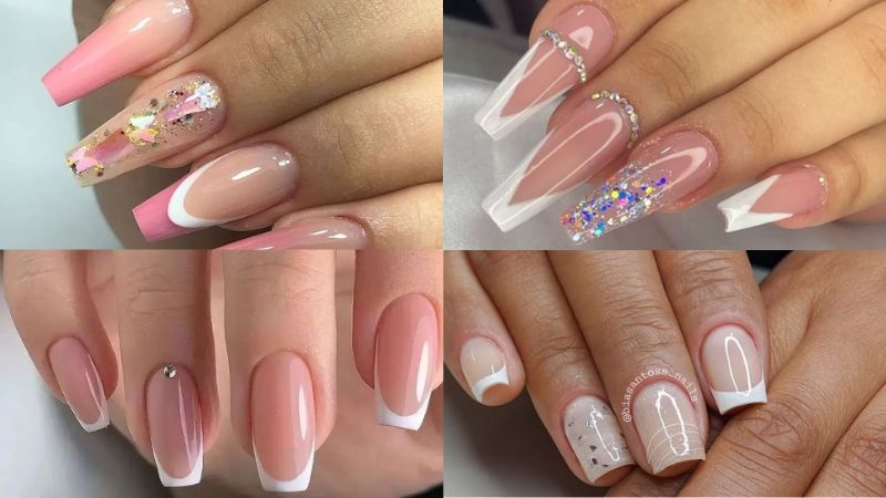 unhas de gel para festas