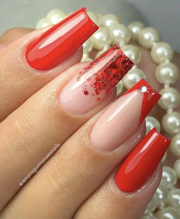 unhas de gel naturais