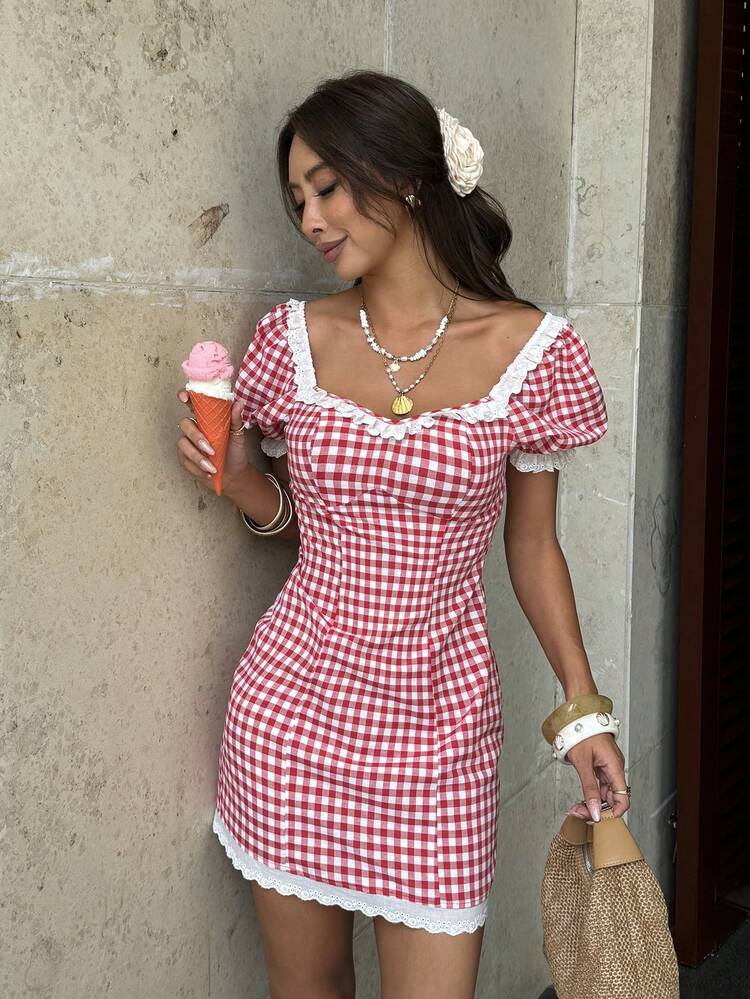 vestido vermelho curto tubinho