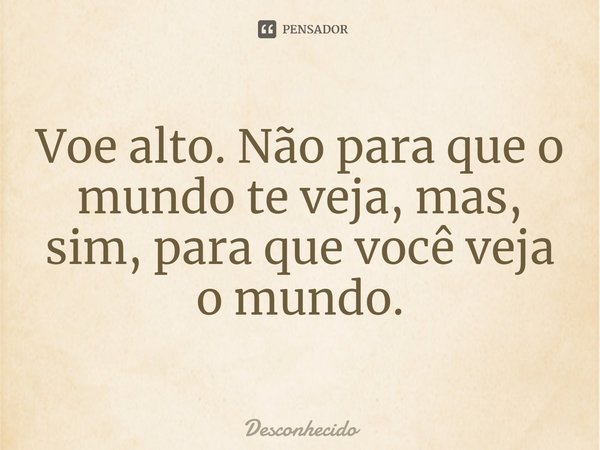 como voar alto na carreira